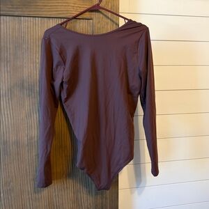 Abercrombie & Fitch Chocolate Brown Bodysuit size L